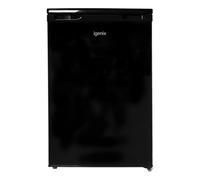 Igenix IG155B Freestanding Under Counter Fridge With 2 Adjustable Shelves, 1 Salad Drawer, 3 Door Shelves, Reversible Door, 95 Litre Capacity Fridge, 14 Litre Ice Box, 55 cm Wide, Black