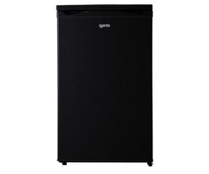 Igenix Ig255B Freestanding Under Counter Larder Fridge, 131 Litre, Black