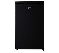 Igenix IG255B Freestanding Under Counter Larder Fridge with 2 Adjustable Glass Shelves, Black, A+ Energy Rating