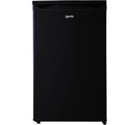 Igenix Ig255B Freestanding Under Counter Larder Fridge, 136 Litre, Black