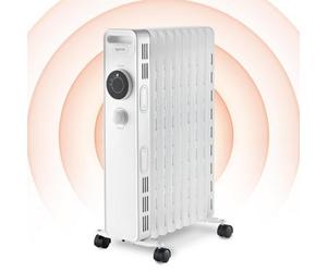 Igenix Ig2620, Oil Filled Radiator Heater, 2Kw/2000 W, Safety Cut Off