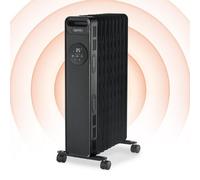 igenix Oil Filled Radiator IG2621BL 24 x 39 x 63.5 cm Black