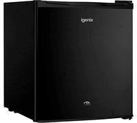 Igenix IG3711BL Table Top Fridge with 41 Litre Capacity, 4 Litre Ice Compartment, 1 Shelf, Reversible and Lockable Door, Black