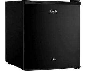 Igenix IG3751BL Table Top Mini Freezer with 33 Litre Capacity, 1 Wire Shelf, Reversible and Lockable Door, Black