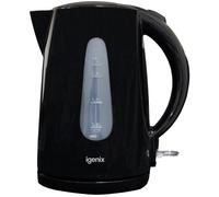 IGENIX IG7205 Jug Kettle - Black, Black