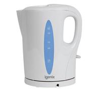 Igenix IG7270 1.7L Cordless 2200W Jug Kettle - White, White