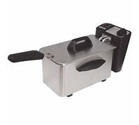 Igenix Brushed Stainless Steel Mini Fryer 1.5 Litre, Stainless Steel
