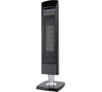 Igenix IG9031 Oscillating Ceramic Tower Fan Heater, 7.5hr Timer, Remote Control