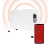 Igenix IG9520WIFI Smart Electric Panel Heater with Amazon Alexa, Freestanding with Castors or Wall Mountable Heater