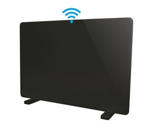 Igenix IG9521WIFI Smart Glass Panel Heater Free Standing or Wall Mountable Black