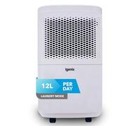 Igenix IG9813 12L/Day Dehumidifier for Mould Removal & Clothes Drying, Removes 12 Litres Moisture, Damp, Mould in Home, Kitchen, Bedroom, Caravan, Office, Garage or Bathroom