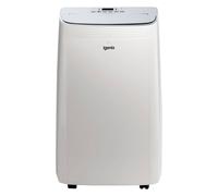 Igenix 12000 BTU 4-in-1 Portable Air Conditioner, Cooling & Heating Fan with Dehumidifier, Dual Motor, 23m² Coverage 24hr Timer, IGAC03012W