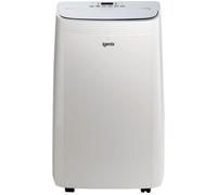 Igenix 12000 BTU 4-in-1 Portable Air Conditioner, Cooling & Heating Fan with Dehumidifier, Dual Motor, 23m² Coverage, A Rated, 24hr Timer, IGAC03012W