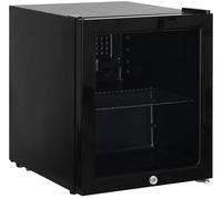 IGENIX IGBF046TTB Mini Fridge - Black, Black