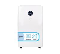 Igenix IGDH020W Dehumidifier Removes 20 Litres Moisture a Day, for Damp, Mould, Moisture in Home, Kitchen, Bedroom, Caravan, Office, Garage or Bathroom, White