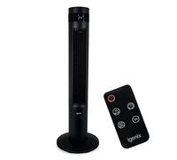 Igenix IGFD6035B Oscillating Digital Tower Fan, 35 Inch, Remote Control, 12 Hour Timer, 3 wind speed settings, Touch button control, Floor Standing for Home & Office, Black