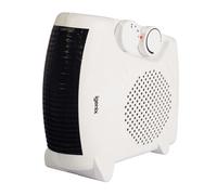 Igenix IGHF01914W Fan Heater, 2 Heat Settings, 2000W, White