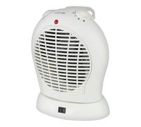 Igenix IGHF03051W Oscillating Fan Heater, 2 Heat Settings, 2000W, White