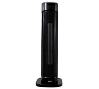 Igenix Ight020Db Oscillating Tower Fan Heater With 3 Heat Modes, Black