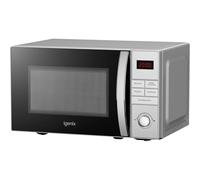 Igenix 20L 800W Silver Digital Microwave - 8 Auto Cook Programmes, 5 Power Levels, Defrost Setting, 95 Minute Timer, 255mm Turntable - IGM0821SS