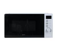 Igenix IGMS02070W 20L 700W Digital Microwave - 8 Auto Cook Programmes, 5 Power Levels, Defrost Setting, 60-Min Timer, Push Button Door, 245mm Turntable - White