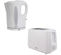 Igenix IGPK28 2-Slice Toaster & Kettle Bundle - White, White