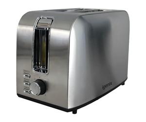 Igenix IGT0 Toaster, Deep Slots with Adjustable Browning Control, Slide Out Crumb Tray for Easy Cleaning, Defrost and Reheat Function, Stainless Steel (2 Slice)