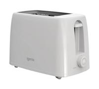 Igenix IGT0245W 2 Slice Toaster - 650W Power, 6 Browning Levels, Wide Slots, Cancel Function, Slide-Out Crumb Tray, Automatic Pop-Up, Cord Storage (White)