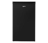 Igenix Igucb048B Freestanding Undercounter Fridge, Chill Box, 92L, 2 Glass Shelves, Reversible Door, Black