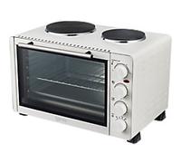 igenix Mini Oven Double Hotplates IG7130 1500W White