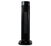 Igenix Ight020Db Oscillating Tower Fan Heater With 3 Heat Modes, Black