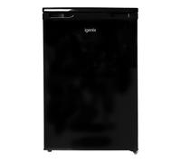 Igenix Ig255B Freestanding Under Counter Larder Fridge, 136 Litre, Black