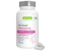 Igennus Advanced Prenatal Methylated Multivitamin, Folate for MTHFR, High Absorption, Clean Label, with Calcium, Choline, Magnesium & Gentle Iron, Complete Vegan Pregnancy Vitamins, 60 Tablets