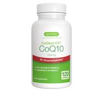 Igennus Advanced CoQ10 100mg, 4-Month Supply, 5X Bioavailability CoQsol-CF Boosted with D-Limonene, 120 Servings, Heart & Energy, Ubiquinone Coenzyme Q10 & Vitamin E Antioxidant