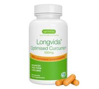Igennus Longvida Optimised Curcumin 500mg, High Dose & 285x Increased Bioavailability, Rapid Absorption with Sustained Action, Vegan, 90 Capsules