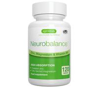 Neurobalance, High Absorption Zinc Picolinate 24mg, Magnesium & B6 for Adults & Kids, Clean Label, Brain Function, Sleep Aid, Muscle Recovery, Chelated, Vegan, 120 Tablets, 30-120 Servings, Igennus