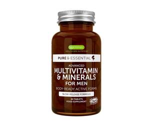 Igennus Pure & Essential Advanced Multivitamin & Minerals for Men - 60 Tablets