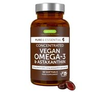 Igennus Pure & Essential Vegan Omega-3 & Astaxanthin - 60 Caps