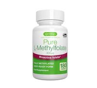 Igennus Pure Methyl Folate 400 mcg, 180 Tablets, 5-MTHF Active Folate (B9)