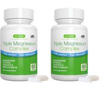 Igennus Superior Fully Reacted Triple Magnesium Complex, 60 Tablets (Pack of 2)