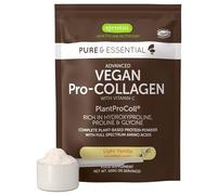 Igennus Vegan Collagen Powder, Natural Vanilla Flavour, Plant-Based Peptide Protein Supplement, 21 Amino Acids & Vitamin C, Complete Collagen Boosting Formula, Mix into Drinks or Food, 35 Servings
