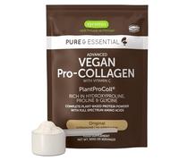 Vegan Pro-Collagen Protein Powder, Plant-Based Peptide Supplement with Glycine, 21 Amino Acids & Vitamin C, Complete Collagen Boosting Formula, Mix into Drinks or Food, 35 Servings, by Igennus