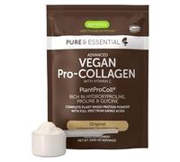 Igennus Vegan Pro-Collagen Protein Powder, Plant-Based Peptide Supplement with Glycine, 21 Amino Acids & Vitamin C, Complete Collagen Boosting Formula, Mix into Drinks or Food, 35 Servings