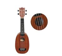 IGERCN Ukulele Set, 21 Inch Mahogany Soprano Ukulele Guitar 4 Strings Hawaii Ukelele Education Musical Instruments Gift with Bag and Strap(21P-set3)