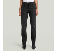 Iggie Straight Jeans - worn in black crow - Women 26-30