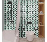 IGGLL Tile Stickers,Self Adhesive Wall Tiles,Turquoise Grey Marble Stick on Tiles PVC Self Adhesive Wall Tiles Peel and Stick Floor Tiles(20x20cm/20 Pcs)