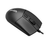 iggual Optical Mouse COM-BUSINESS2-2400DPI - Adjustable from 800 to 2400 dpi, with USB Cable, Ambidextrous Ergonomic Mousse, 4 Buttons, Scroll Wheel, Plug & Play, Compatible Windows macOS Linux