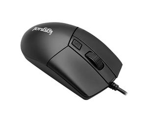iggual Optical Mouse COM-BUSINESS2-2400DPI - Adjustable from 800 to 2400 dpi, with USB Cable, Ambidextrous Ergonomic Mousse, 4 Buttons, Scroll Wheel, Plug & Play, Compatible Windows macOS Linux