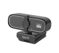 iggual Professional Webcam WC3840 Business Pro View - 4K UHD Image and Clear Audio for Video Calling Auto Focus- USB Powered -Supports Any Operating System