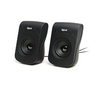 iggual - Small Speakers 2.0 - No External Power - 5V USB Power Input - 3.5mm Mini-Jack Audio Output